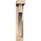 Ekena Millwork Westlake Block Smooth Bracket w/ Offset Brace, Douglas Fir, 3 1/2"W x 18"D x 18"H BKT0402X18X18WTL05SDF - alternate 3